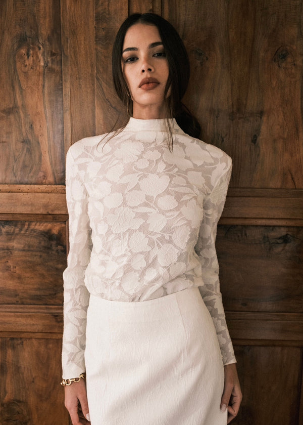 Miriam Blouse (Ivory)
