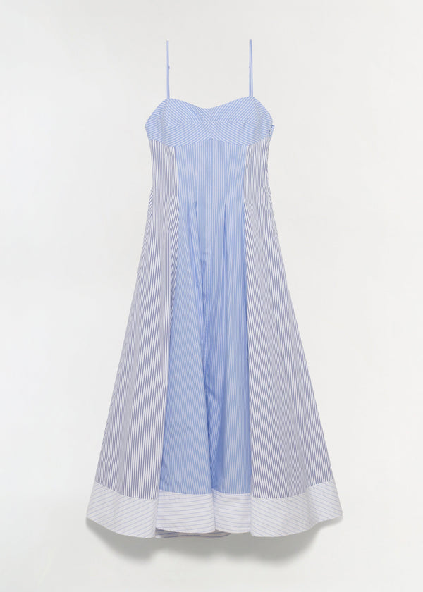 Chamberlain Cotton Midi Dress (Periwinkle Multi)