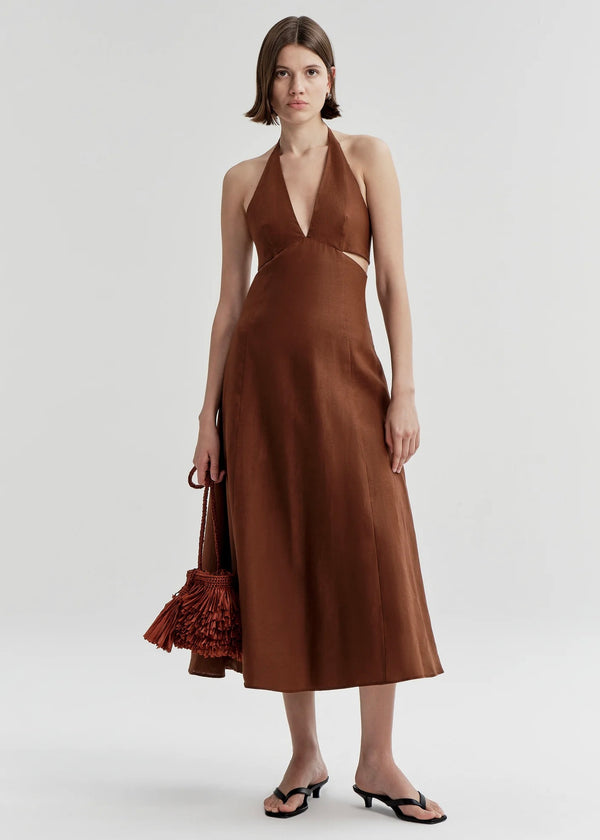 Evelena Dress (Brunette)