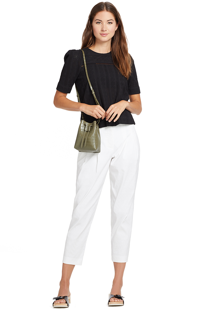A.L.C. Wallis Top (Black)
