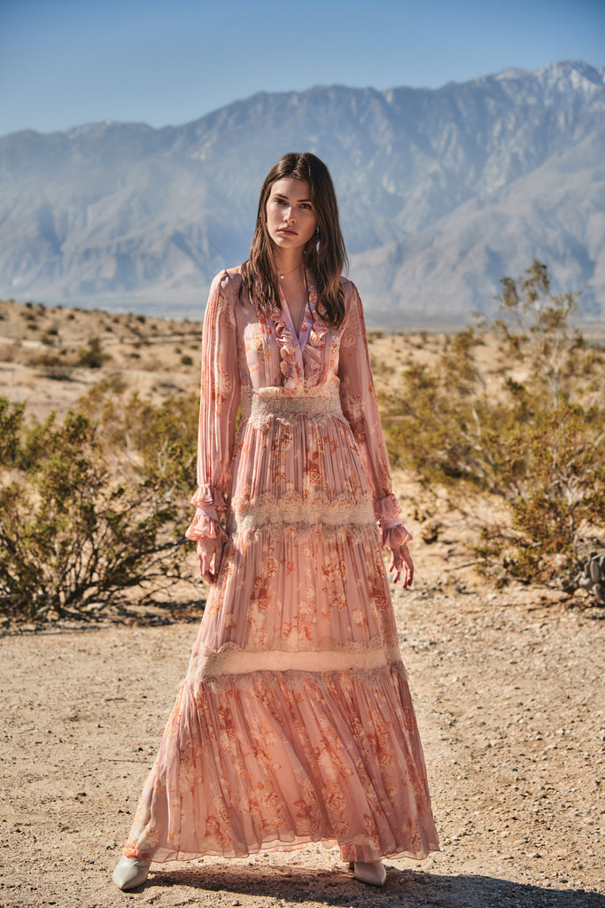 Armada Dress - Rose Floral