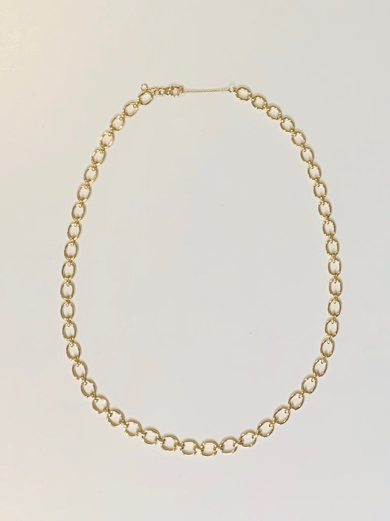 Brooke Gold Chain Necklace - One Size