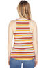 Frame Linen Stripe Tank (Sunrise Multi)