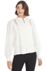 Lace Button Front Top Shopatmilk.com