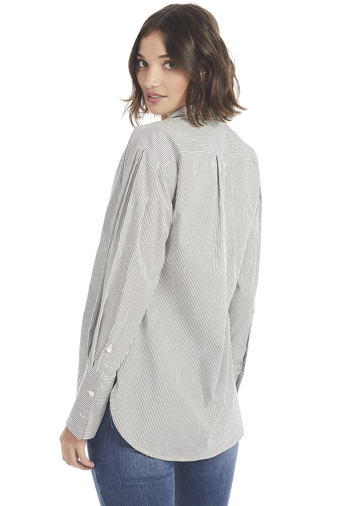 Pleated Clean Collar Shirt Shopatmilk.com