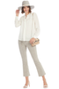 Frame Voluminous Silk Blouse Milk Boutique
