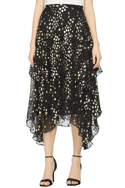 LoveShackFancy Alex Skirt (Black)