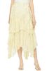 LoveShackFancy Alex Skirt (Sunflower)