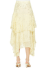 LoveShackFancy Alex Skirt (Sunflower)