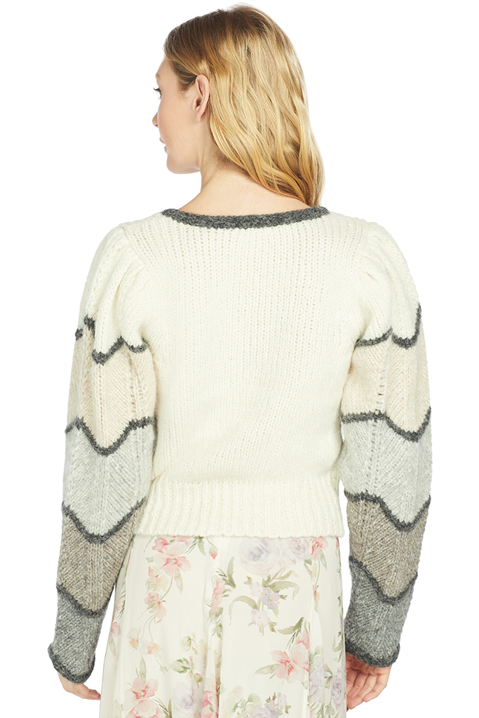 LoveShackFancy - Aspyn Pullover (Cloudy Grey) 