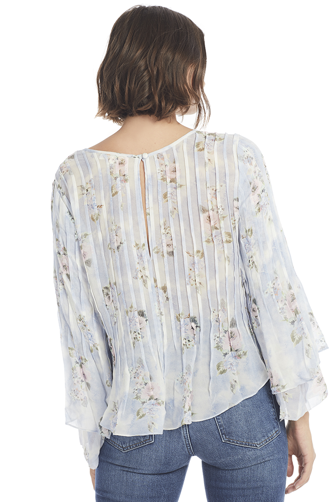 Loveshackfancy Paulette Top Water Petals Milk Boutique