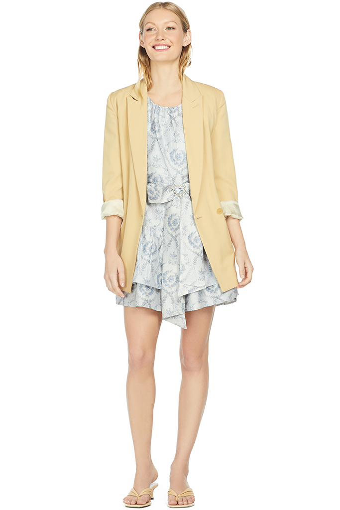 LoveShackFancy Perla Dress (Blue Haze)