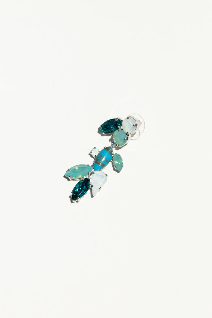 Milk Boutique Isla Chandelier Earrings Turquoise