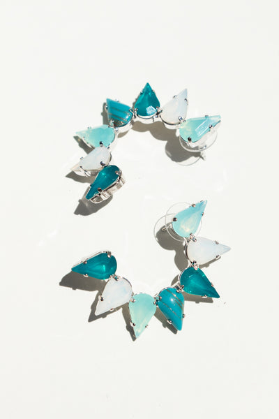 Milk Boutique Iona Crescent Earring Turquoise