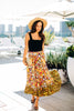 Saloni Kim Skirt (Saffron Cloud Tiger)