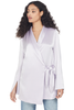 Nanushka Opium Satin Lounge Blazer (Lilac)