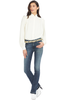Numero Ventuno No. 21 Ruffle Trimmed Crepe Blouse (Ivory)
