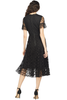 Saloni Andie Dress (Black)