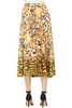 Saloni Kim Skirt (Saffron Cloud Tiger)
