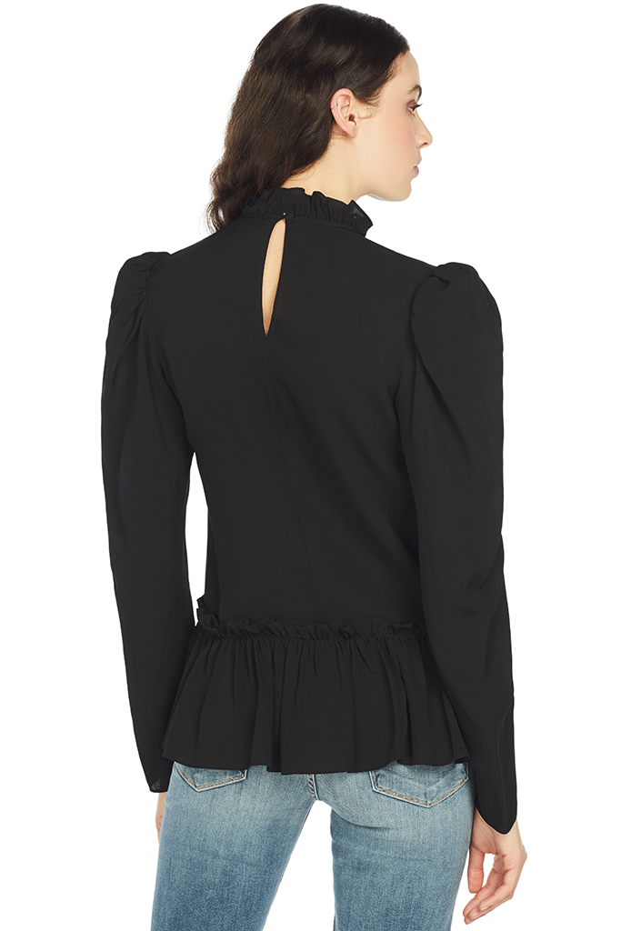 Saloni Mel Top (Black)