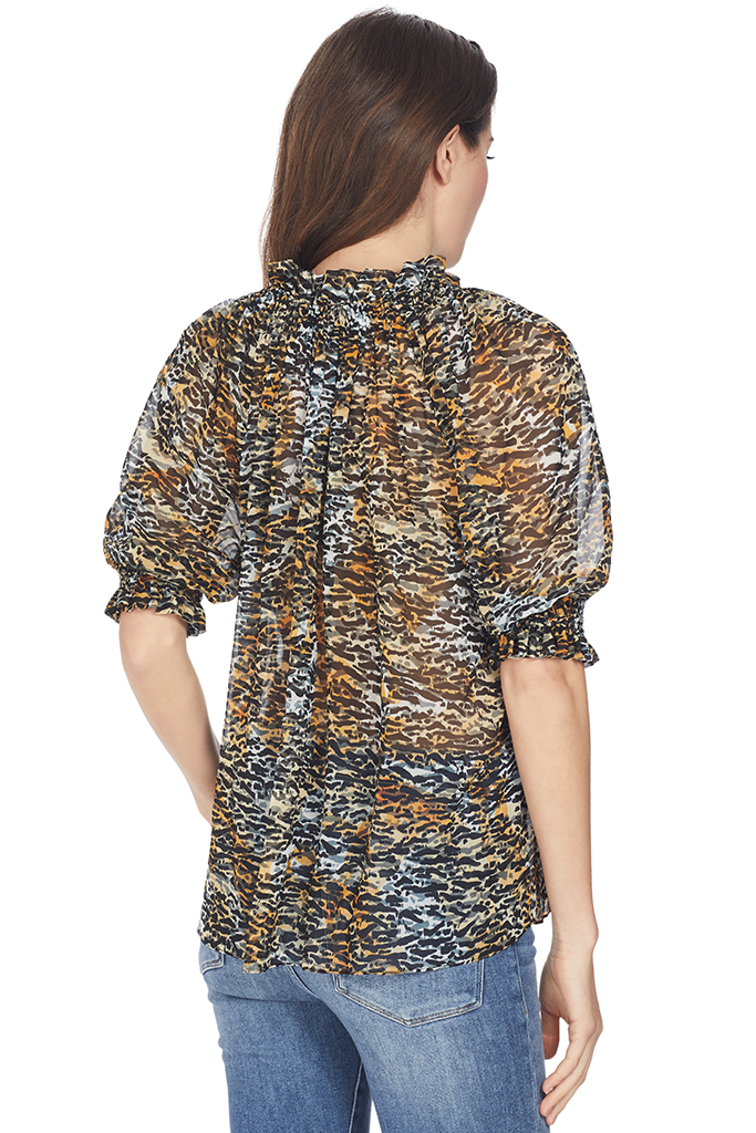 Saloni Skye Top (Ink Tiger)
