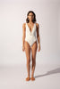 Kaia Deep V One Piece - Ivory