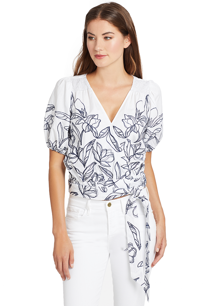 Tanya Taylor Leiria Top (White)