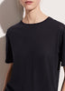 Linen Boyfriend Tee - Coastal