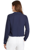 Vince Drawstring Lapel Shirt (Marine)