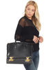 Fendi Leather Lock Box Purse