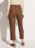 Belted Linen Pant - Pecan