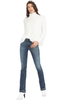 Vince Funnel Neck Pullover (Off White) - Womens Sweaters
