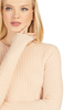 Microstripe Crew - Pale Alder/Pink Sand
