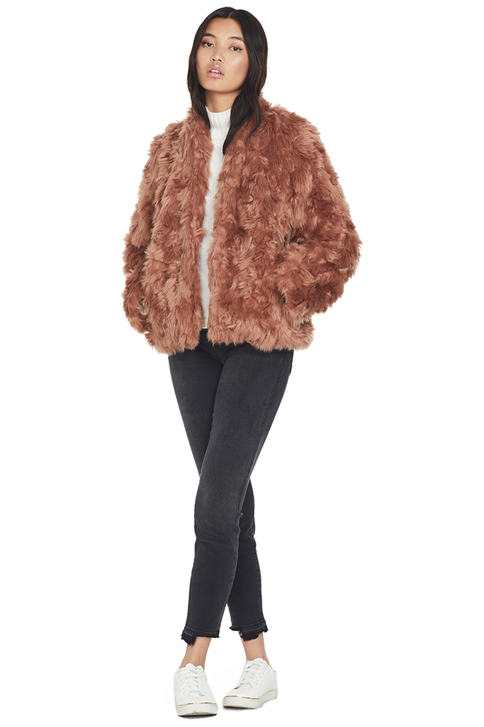 Women's Plush Jacket at Milk Boutique