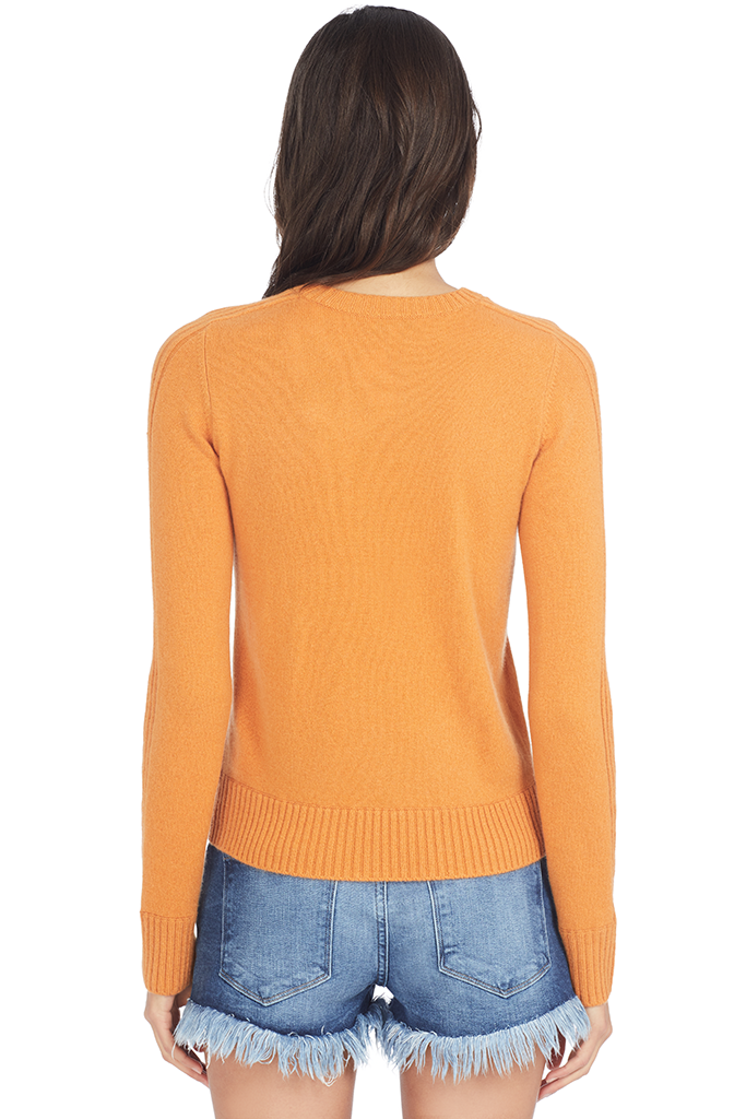 Vince Women's Runner Rib Crew (Sienna)