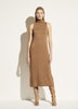 Sleeveless Mock Neck Dress 