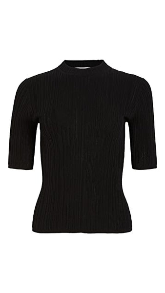 Variegated Pullover - Black