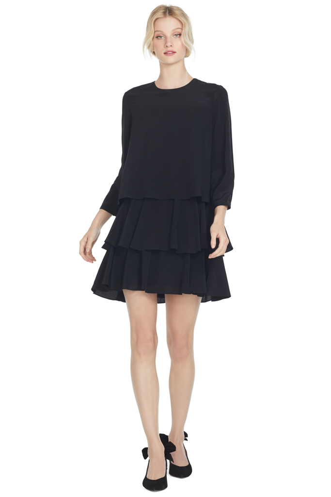 GREY Jason Wu Long Sleeve Dress (Black)